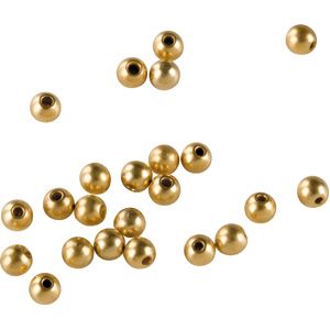 3mm Gold-Plated End Cap for Memory Wire
