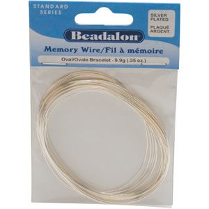Beadalon&reg; Silver Plated Memory Wire