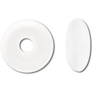 1.5mm Oval White Bead Bumper&trade;