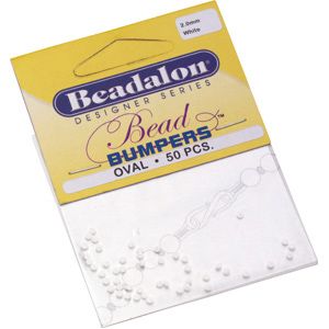 2.0mm Oval White Bead Bumpers&trade;