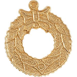 Christmas Wreath Stamping