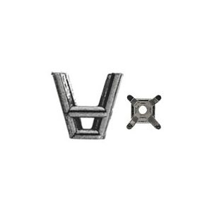 Square / Princess 4-Prong Tall Wire Basket Setting