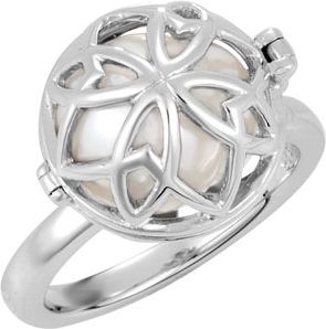 Open Hinged Cage Ring