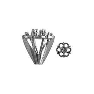 Round 6-Prong Cluster Shank Setting