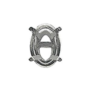 Oval Lightweight Wire Setting for Earring