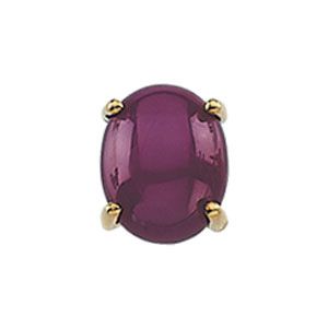 Oval 4-Prong Low Base Cabochon Setting