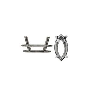 Marquise 4-Prong Wire Setting