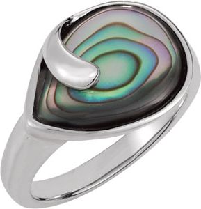 Genuine Abalone Ring