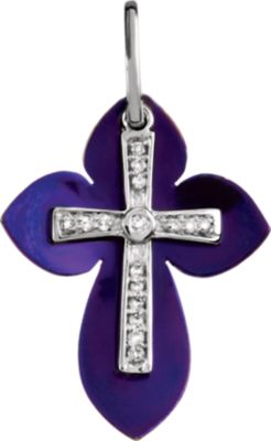 Diamond Cross Pendant