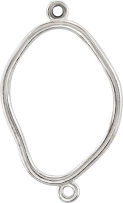 Open Silhouette Dangle Component with Jump Rings