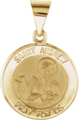Hollow Round St. Andrew Medal