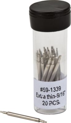 9/16'' SPRING BAR EXTRA THIN SEMI-STAINLESS STEEL