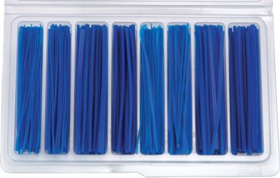 Wax Wire Assortment, Round, 1/2 Round, 1/2 Pear