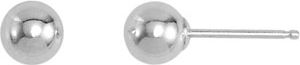 5.0mm Ball Stud Earring
