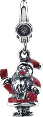 Santa Clause Charm with Enamel