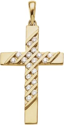 Diamond Cross Pendant