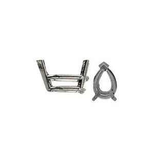 Pear 3-Prong V-End Wire Setting