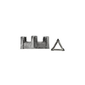 Triangle V-Prong Setting