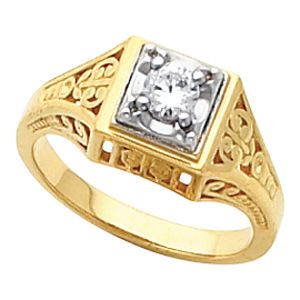 Antique-style Ring Mounting