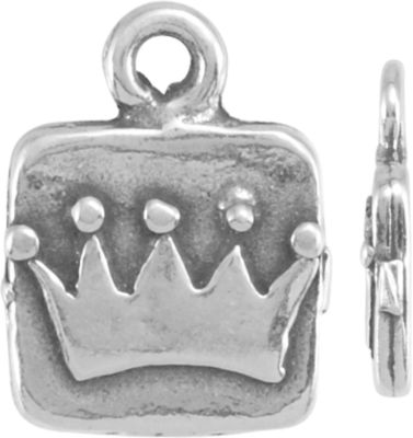 Crown Dangle with Square Frame
