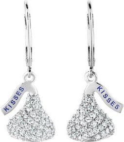 HERSHEY'S KISSES&reg; CZ Lever Back Earrings
