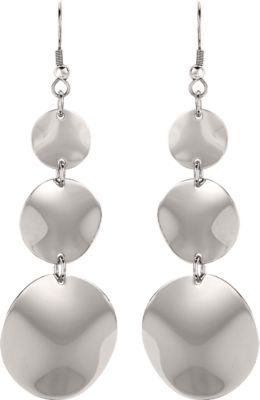 Stainless Steel Round Earrings