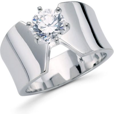 Solitaire Engagement Ring Mounting
