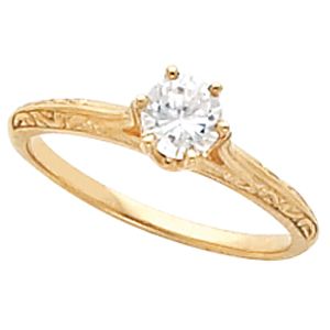 Engagement Ring Mounting & Band