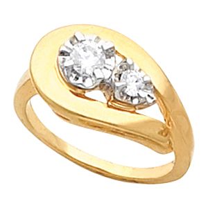 Illusion Fashion Ring Mounting 