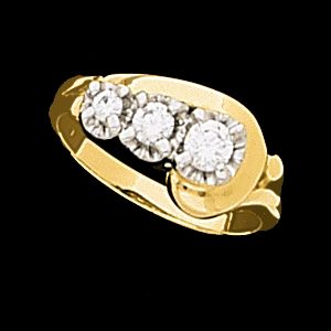 Illusion Fashion Ring Mounting 