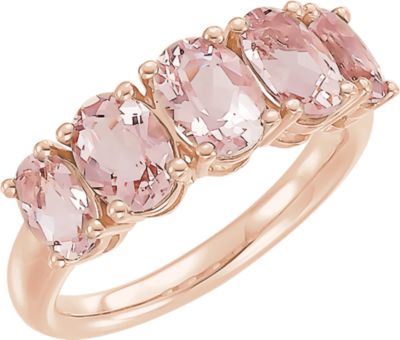 14kt Rose Morganite Ring