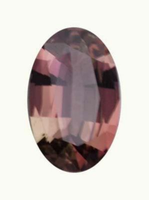 Oval Genuine Orange Sapphire (Black Box)