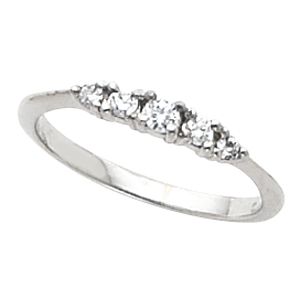 5-Stone Anniversary Ring Mounting