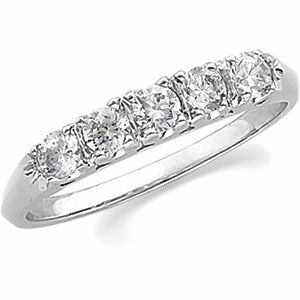 5-Stone Anniversary Ring Mounting