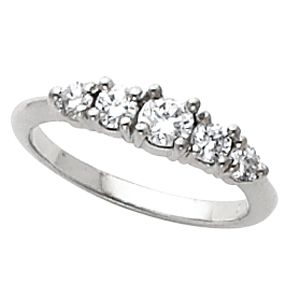 5-Stone Anniversary Ring Mounting