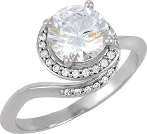 Engagement Mounting or Matching Band