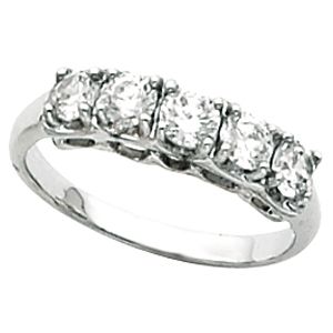 5-Stone Anniversary Ring Mounting