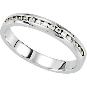 Channel-Set Anniversary Ring Mounting