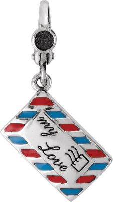 Enamel Love Letter Envelope Charm