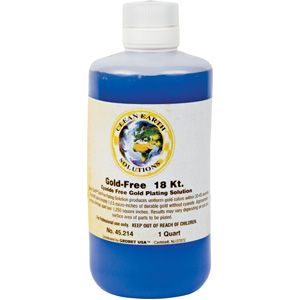 Clean Earth&trade; 18K Gold Plating Solution