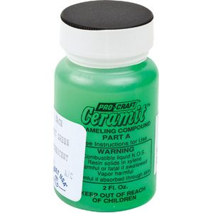 Ceramit&trade; Enamel - Fluorescent Green