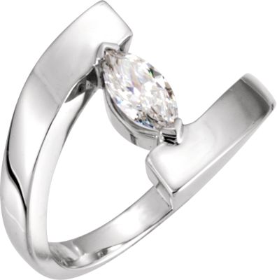 Solitaire Engagement Ring Mounting