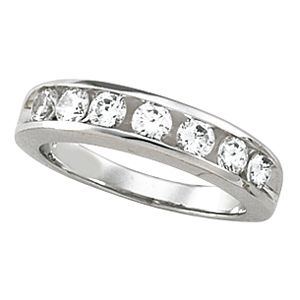Channel Set Anniversary Ring Mounting