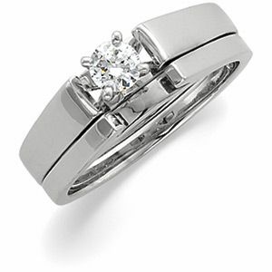 Cathedral Engagement Ring or Band Mounting 