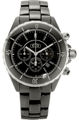 Gents Black Ceramic Couture™ Chronograph Watch W1004.