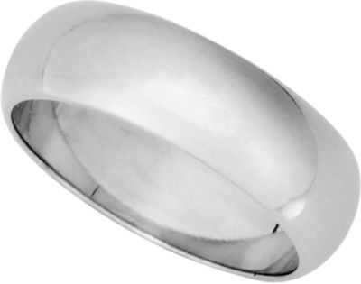 Half Round Wedding Band