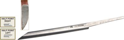 Carbon Steel Graver, Half Point Right #3