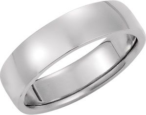 Domed Wedding Band