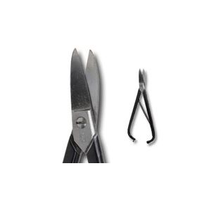 Curved Jewelers' Shear With Spring