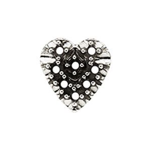 Heart Shaped 8-Stone Cluster Top